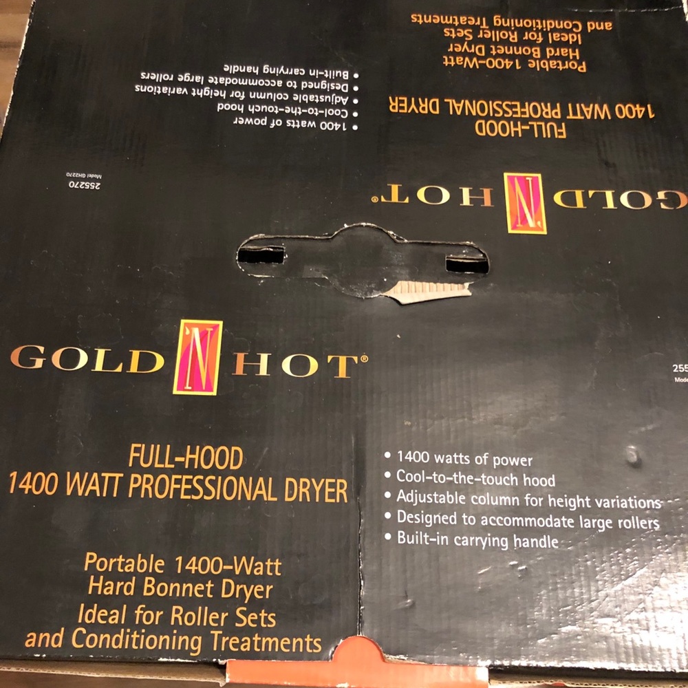 Gold n Hot professional dryer SOLD - Picture 4 of 5